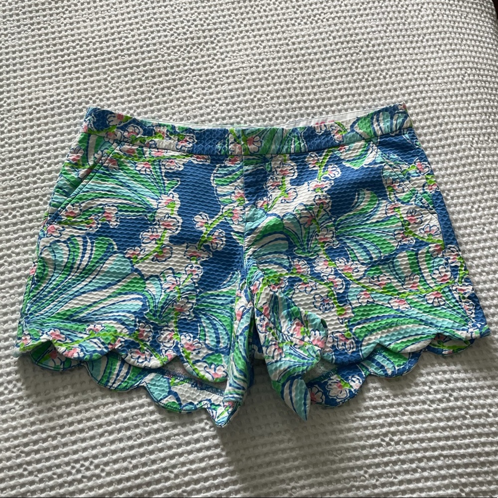 Lilly Pulitzer buttercup shorts size 12 cotton